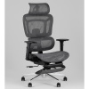 Кресло офисное TopChairs Nimbus серый Stool Group YF-W938A bl.sh. ST982-2 grey