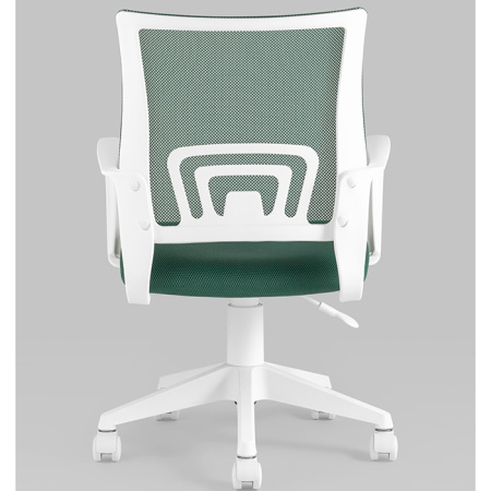 Кресло офисное TopChairs зелёный сетка Stool Group ST-BASIC-W/GN/TW-30