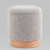 Пуф с ящиком Холли XS букле серый Stool Group 21B810BCB-S BCB-10