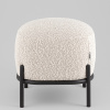 Пуф Стоун букле молочный Stool Group vd-pf-stone-milk