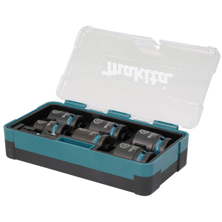 Набор ударных торцовых головок Impact Black (7 шт) Makita E-16592