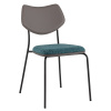Стул Casey тёмно-бирюзовый с экокожей Stool Group B2171 K-17+M8532 MAB1-10