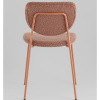 Стул Gigi коричневый букле Stool Group DRC-9155-B URL426-5 Dark Red-1
