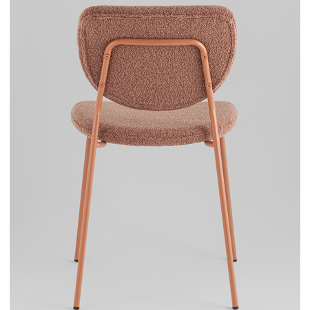 Стул Gigi коричневый букле Stool Group DRC-9155-B URL426-5 Dark Red-1