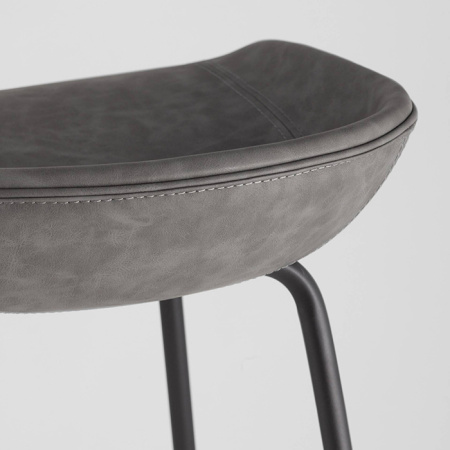 Стул барный Турин серый экокожа Stool Group 8319TB GREY