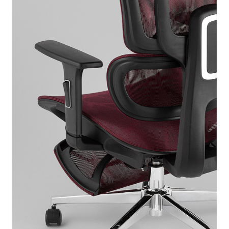 Кресло офисное TopChairs Nimbus бордовый Stool Group YF-W938A bl.sh. ST982-11 wine red