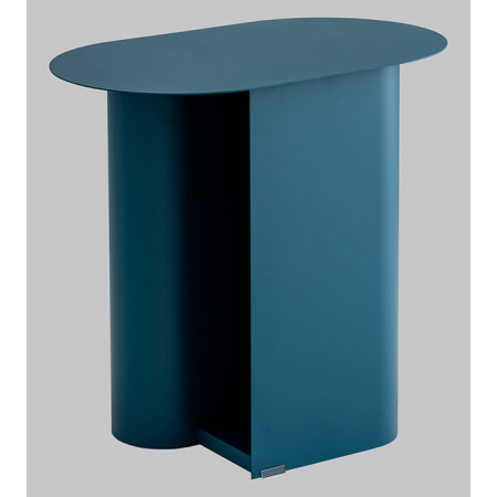 Журнальный столик Yvaine металл синий Stool Group MT-104-1 DB-012