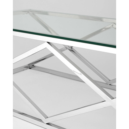 Журнальный стол 120х60 Инсигния стекло Stool Group ECT-026