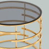 Журнальный столик Инфлюэнс D60 стекло Stool Group EET-181-TG