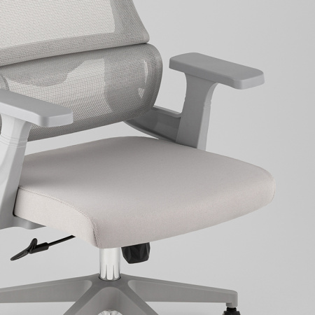 Кресло офисное TopChairs Argo серый Stool Group WH-978BG grey