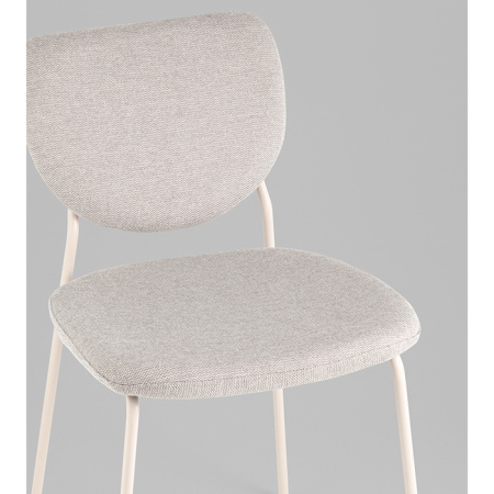 Стул Gigi серый Stool Group DRC-9155 URL57-17 White-2