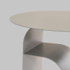 Журнальный столик Arwel металл серый Stool Group MT-140 DB-006
