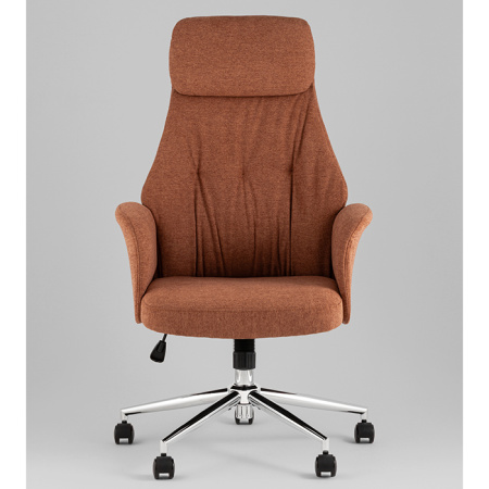 Кресло офисное TopChairs Neoma терракотовый Stool Group YF-0515 ZE119A-5 terracotta