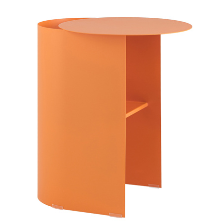 Журнальный столик Floire металл оранжевый Stool Group MT-143 DB-009