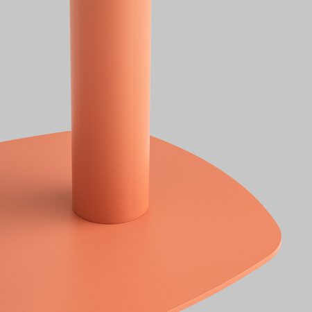 Журнальный столик Eanna S металл коралловый Stool Group MT-190S DB-011