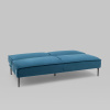 Диван прямой Кассель велюр синий Stool Group vd-cassel-vl54