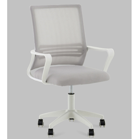 Кресло офисное TopChairs Simplex серый Stool Group OUE-2502 grey
