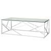 Журнальный стол 120х60 Арт Деко стекло Stool Group ECT-015