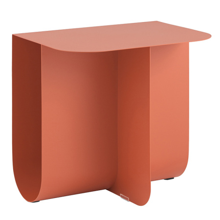 Журнальный столик Laure металл красный Stool Group MT-136S DB-008