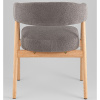 Стул Zubo с деревянными ножками темно-серый Stool Group DM4729-1 OTE-Q-456 D.GREY