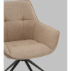 Кресло вращающееся Кимберли рогожка/замша бежевый Stool Group AV 344 W130/K02-K20PM-9005
