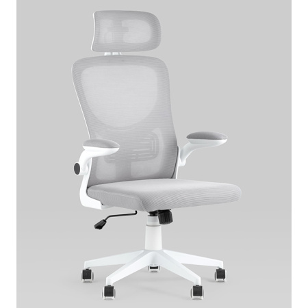 Кресло офисное TopChairs Airone белый Stool Group D-502-1 white