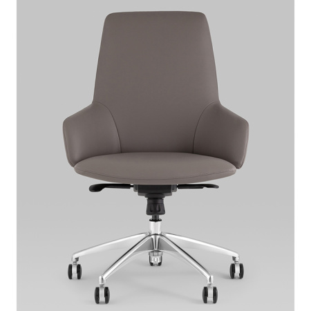Кресло офисное TopChairs Bow серый Stool Group A332-A 270-38
