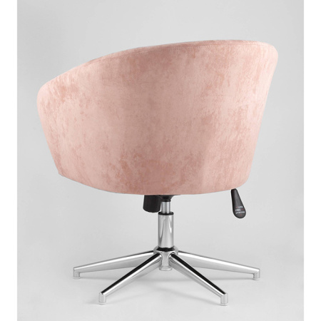 Кресло регулируемое Харис замша пыльно-розовый Stool Group HARRIS HY-78