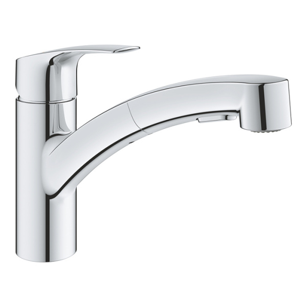 Смеситель для кухонной мойки с выдвижным изливом Eurosmart Grohe 30305001