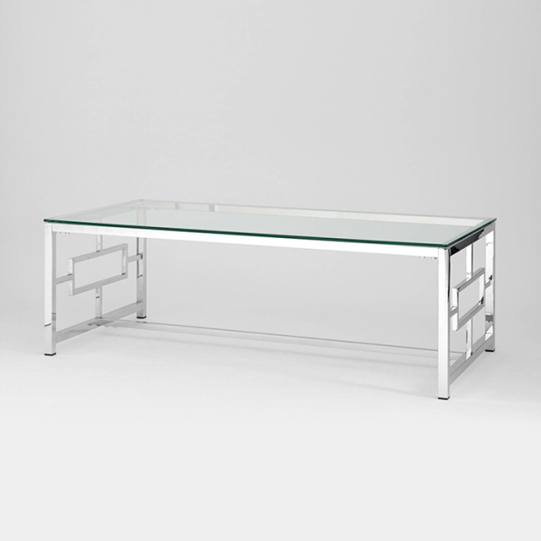Журнальный стол 120х60 Бруклин стекло Stool Group ECT-013