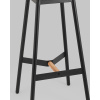 Стул барный Knobb чёрный Stool Group 9117H75 black