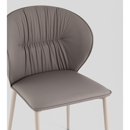 Стул Deia серый экокожа Stool Group DC1151 S301-05 gr.l