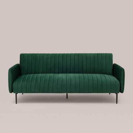 Диван прямой Дрезден велюр зелёный Stool Group vd-drezden-b19