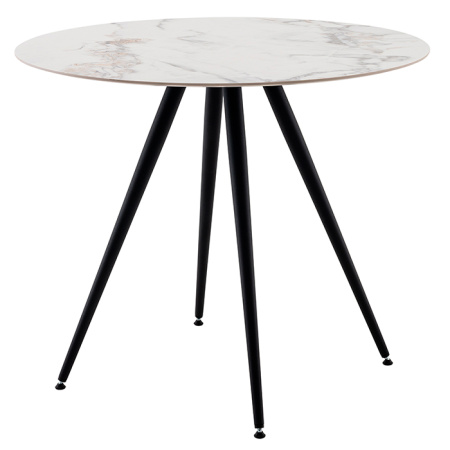 Стол Ники круглый керамика Ice Jade D90 Stool Group vd-niki-ij-900