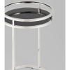 Журнальный столик Гестия 41х60 стекло чёрный Stool Group EET-079