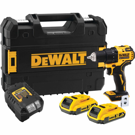 Дрель-шуруповерт аккумуляторная DeWalt DCD708D2T-QW