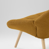 Кресло Олби Квадро горчичный Stool Group QH-8927K 875-7 brown