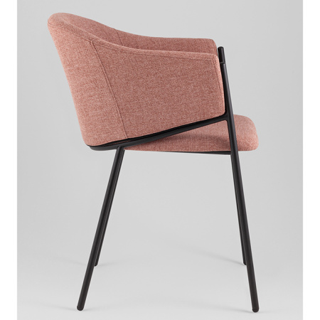 Стул Carmel пыльно-розовый Stool Group DC-3091 2087-5 black legs