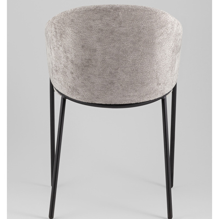 Стул Carmel серый Stool Group DC-3091 3014-17 black legs