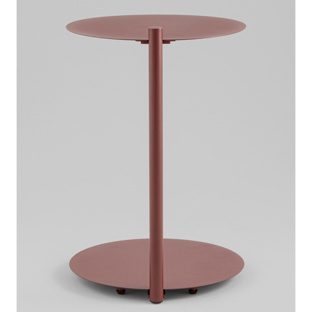 Журнальный столик Siara металл бордовый Stool Group MT-214 DB-032