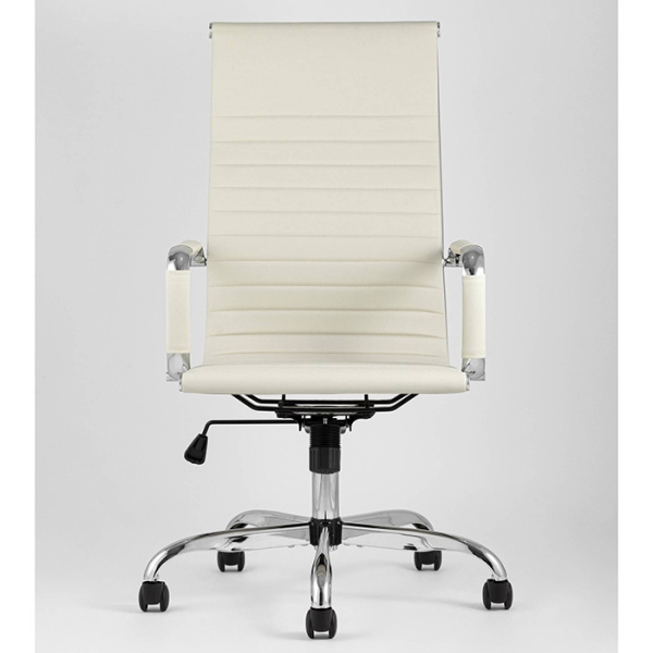 Кресло офисное TopChairs City бежевое Stool Group D-101H beige