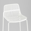 Стул барный Louran с подушкой белый Stool Group D-012H-75 white