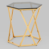 Журнальный столик Круз 48х42 стекло Stool Group EET-187-TG