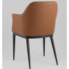 Стул Itan NC коричневый с экокожей Stool Group DC1122 997-7+ PU8161s