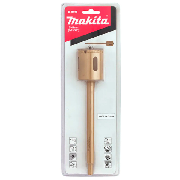 Коронка алмазная 45 мм Makita B-45945