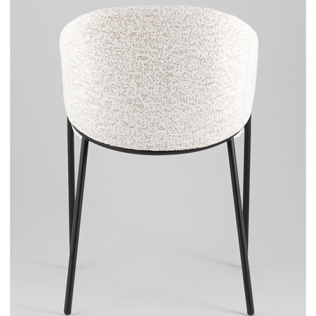 Стул Carmel бело-серый Stool Group DC-3091 WZ6002-11 black legs