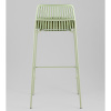 Стул барный Louran с подушкой зелёный Stool Group D-012H-75 green