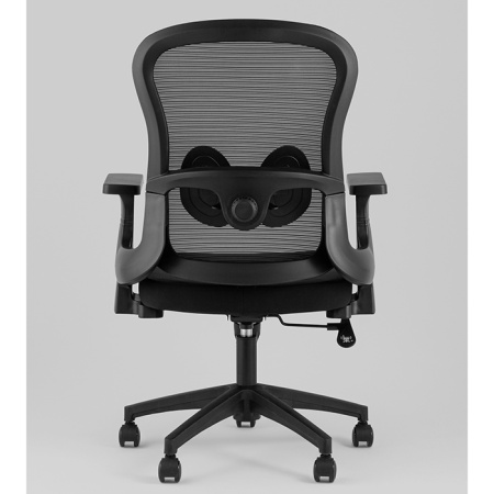 Кресло офисное TopChairs Petal чёрный Stool Group WH-A55 black