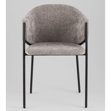 Стул Carmel серый Stool Group DC-3091 3014-17 black legs