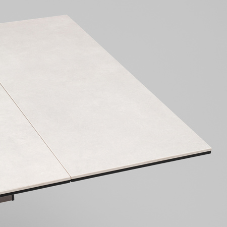 Стол Керас 120-1 D80 см керамика Carmen light grey подстолье коричневое Stool Group AV 2127-1200/800-CLG-7006T